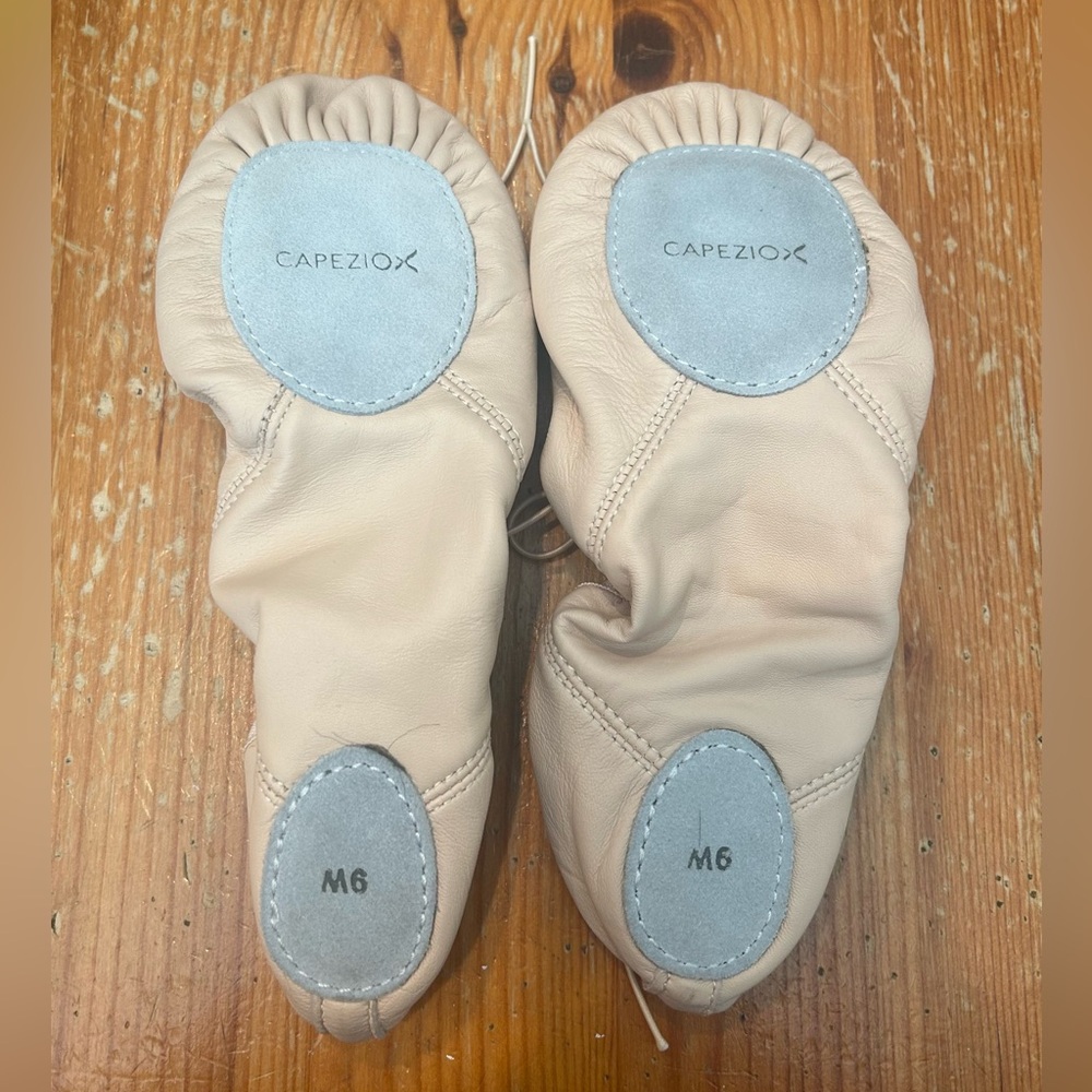 Capezio leather flat shoes - juliet - Picture 2 of 3